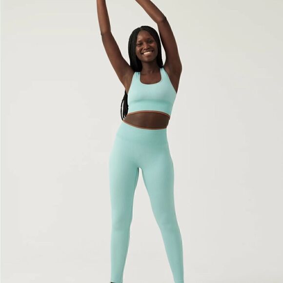 Outdoor Voices Women’s Seamless Rib 7/8 Leggings NWT - Picture 1 of 13